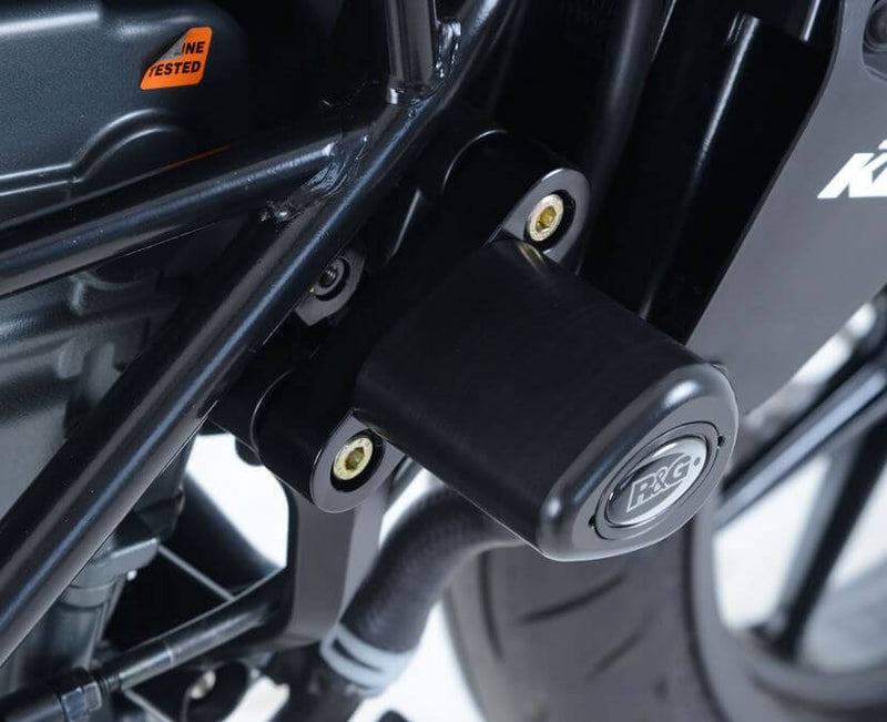 R&G Aero Crash Protectors / Frame Sliders for KTM 125,200,250 and 390 Duke models