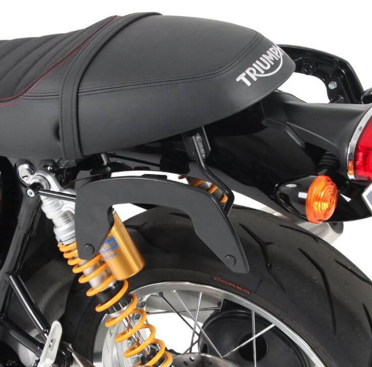 Hepco & Becker C-Bow Carrier for '16-'17 Triumph Thruxton/R - Black