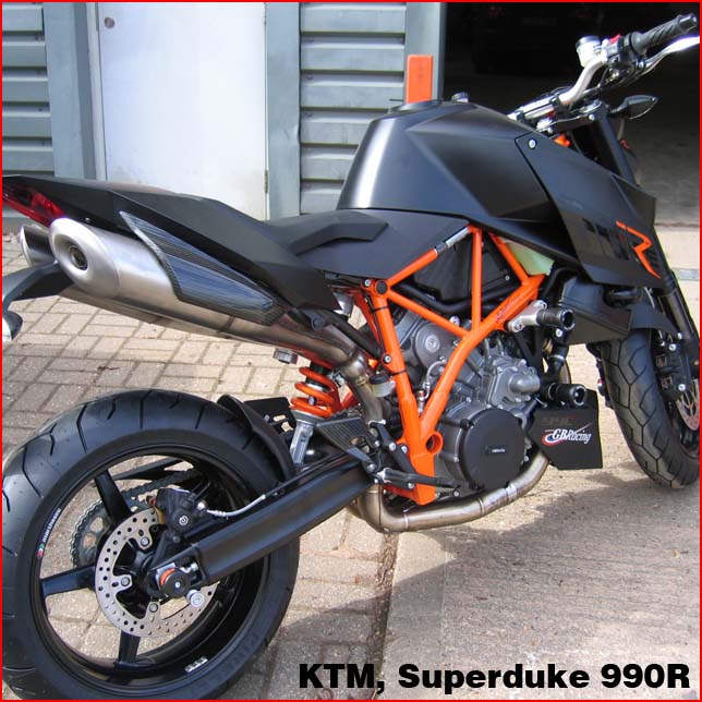 GB Racing Crash Protection Bundle 05-14 KTM 990/R Superduke