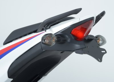 SAVAGE Tail Tidy License Plate Holder Fender Eliminator For Honda CBR500R & CB500F 2023 – CNC Aluminum Black