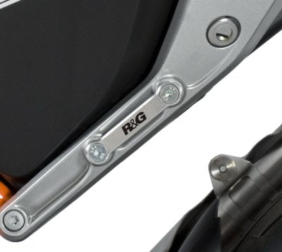 R&G Racing Exhaust Hanger & Footrest Blanking Plate Kit for KTM 690 Duke R - 2012, 2013, 2014 [EH0052SIA]