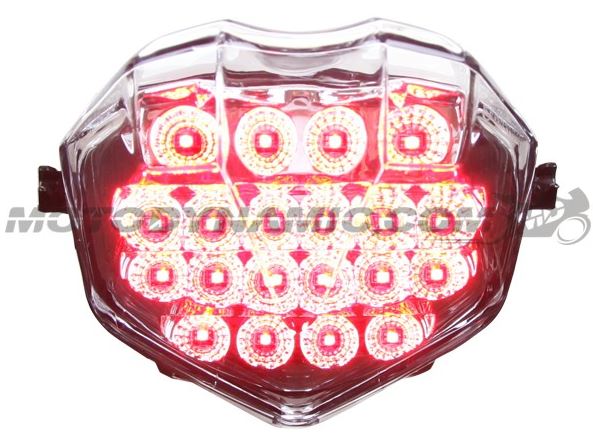 Motodynamic Sequential LED Tail Light '13-'20 Triumph Daytona 675/Moto2, '13-'20 Street Triple
