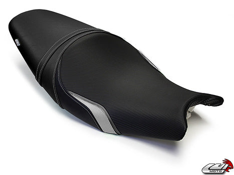 Cf Black / Gunmetal Hilite / Silver Stitching