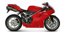 Akrapovic Slip-On Line (Carbon) Open Exhaust System 2009-2011 Ducati 1198 / S - Motostarz USA