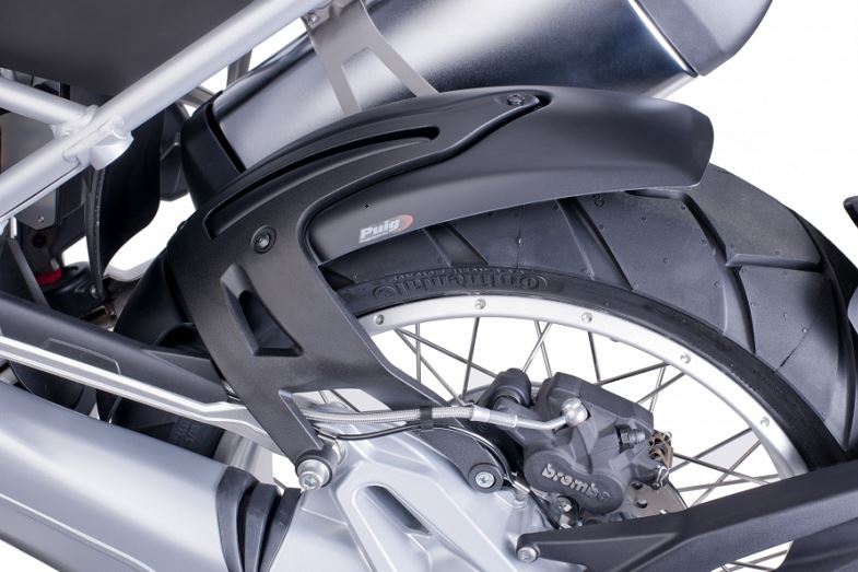 Puig Type S Rear Hugger for 2013-2015 BMW R1200GS - Matte Black