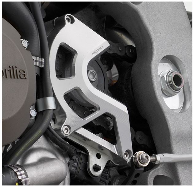 Rizoma Sprocket Cover for '09-'16 Aprilia RSV4 / R / APRC / Factory, '11-'16 Tuono V4 R / APRC