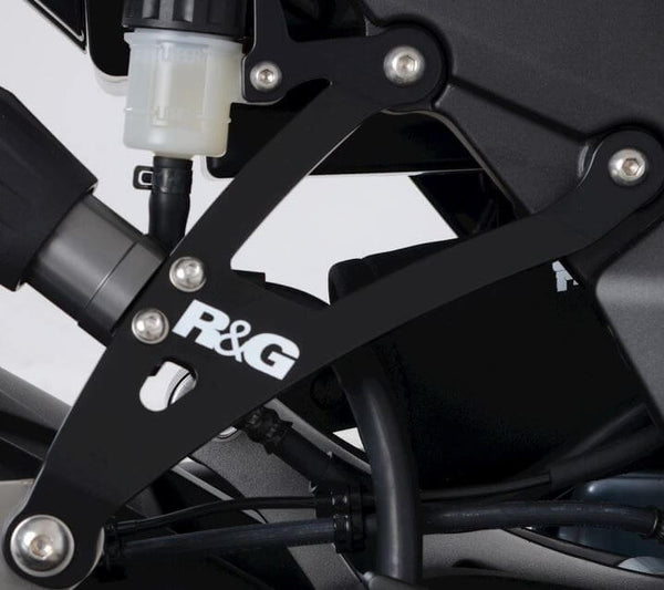 R&G Racing Exhaust Hanger & Footrest Blanking Plate Kit '20- Kawasaki Ninja 1000SX
