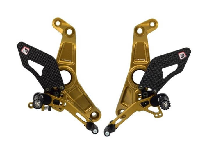 Ducabike Adjustable Rearsets 2017+ Ducati Monster 1200/S/821