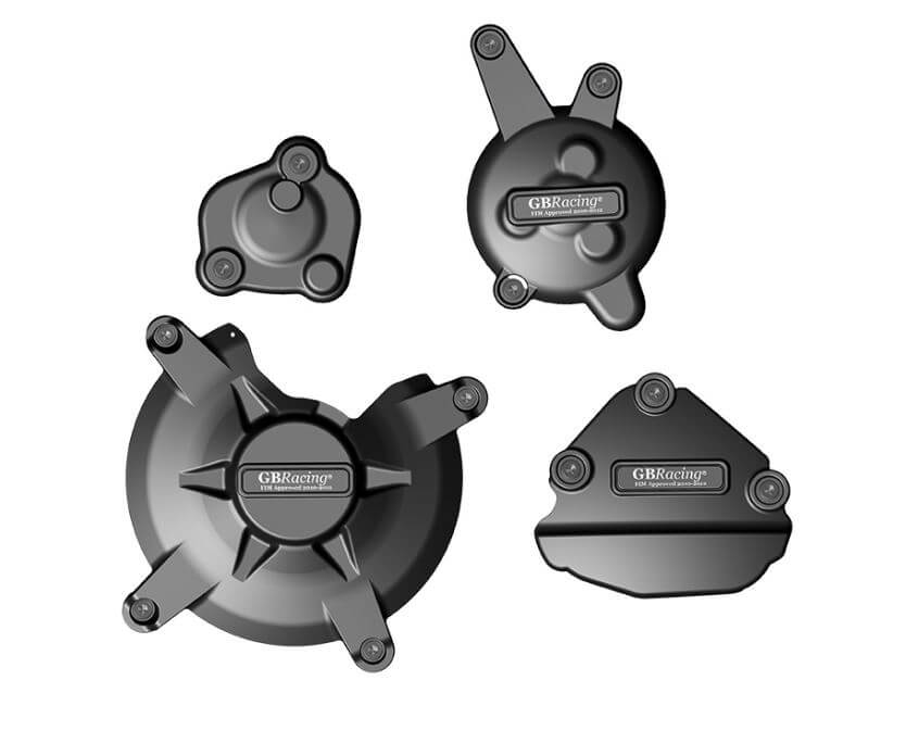 GB Racing Engine Cover Set 10-15 Yamaha FZ8, 06-15 FZ1