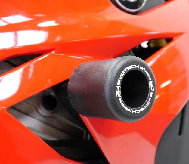 Evotech Performance No-Cut Crash Bobbins / Frame Sliders for 2014-2015 BMW S1000R [bun001429]