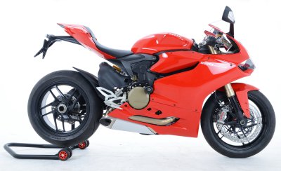 R&G Racing Aero Style No-Cut Frame Sliders for Ducati 899 / 959 / 1199 / 1299 Panigale
