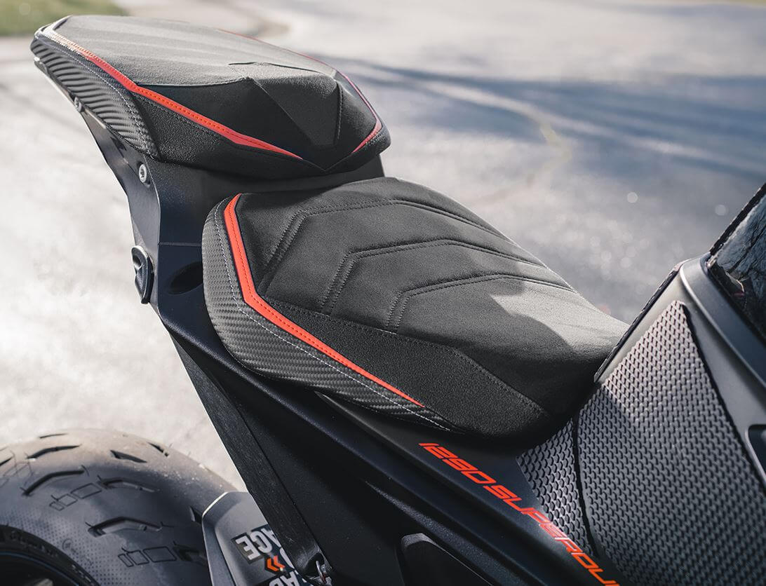 LuiMoto R-Cafe Seat Cover '20-'21 KTM 1290 Super Duke R | Passenger