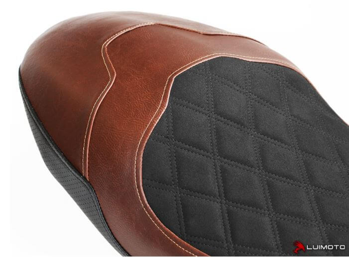 LuiMoto DIAMOND II Seat Cover '17-'21 SCRAMBLER CAFE RACER| Rider