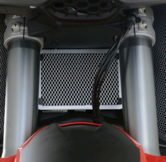 R&G Racing Aluminium Oil Cooler Guard '21- Ducati Multistrada V4/S/Sport