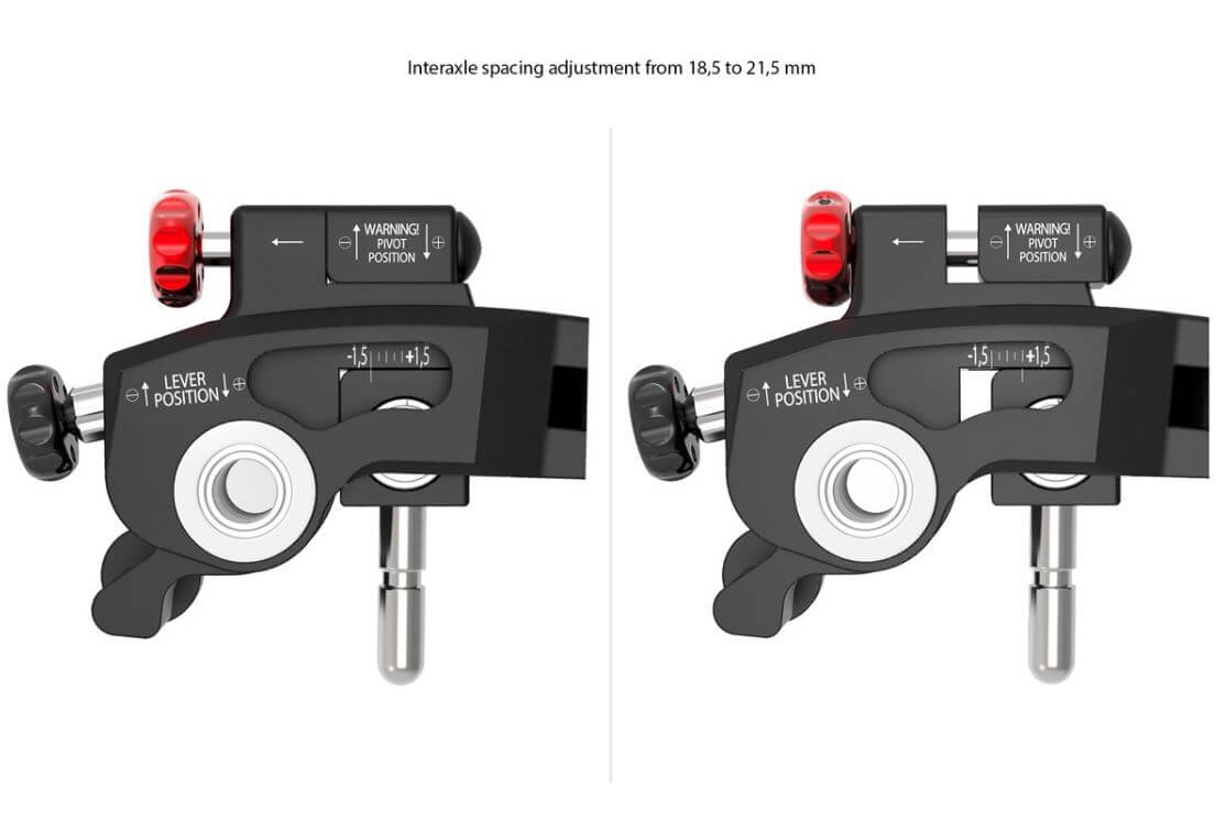 Ducabike L01 Ultimate Double Adjustment Brake & Clutch Levers Ducati