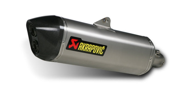 Akrapovic Titanium EC-Type Approval Slip-on Exhaust System for '06-'08 BMW K1200GT, '09-'11 K1300GT