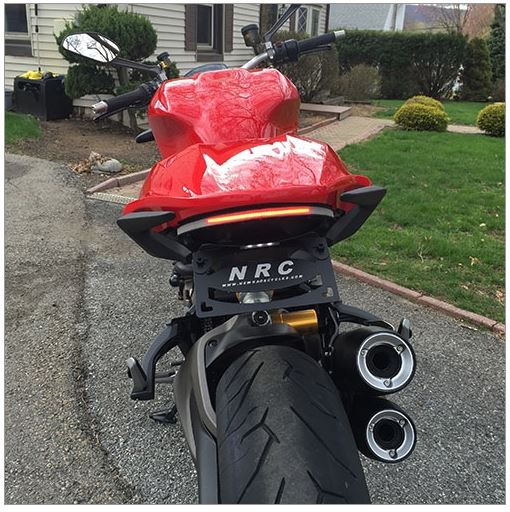 New Rage Cycles 'Stealth' Fender Eliminator '14-'17 Ducati Monster 821, '14-'16 Monster 1200