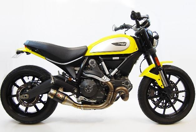 Competition Werkes GP Stainless Steel Slip-on Exhaust 2015+ Ducati Scrambler