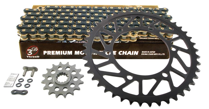 Drive Systems Superlite RS8-R 520 Conversion Alloy Race Sprocket Set for 2015 Yamaha YZF R1/R1M - EK 3D Chain
