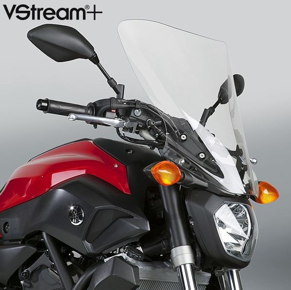 National Cycle VStream+ Touring Windscreen 2014-2017 Yamaha FZ 07 / MT 07 | N20315