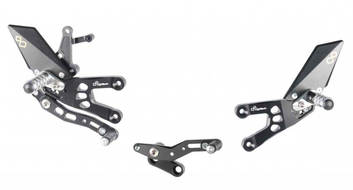 LighTech Track System Rearsets 2007-2016 Honda CBR600RR / ABS