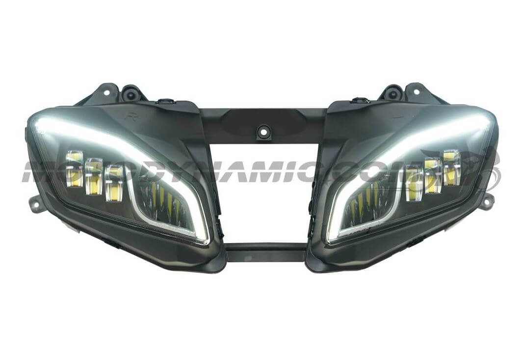 Motodynamic Full LED Projection Head Light Assembly '08-'16 Yamaha R6