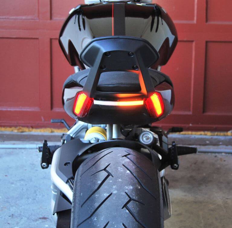 New Rage Cycles Rear Turn Signals (Backrest) Ducati XDiavel