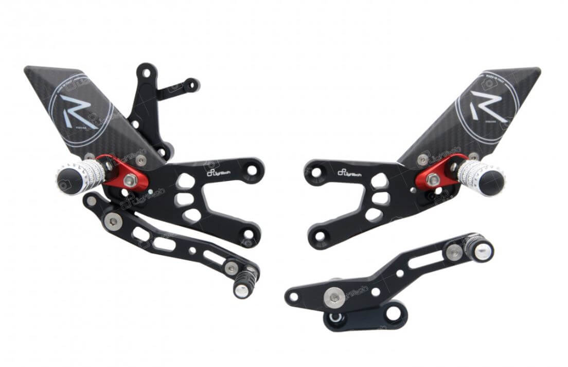LighTech "R" Series EAdjustable Rear Sets '07-'16 Honda CBR600RR/ABS