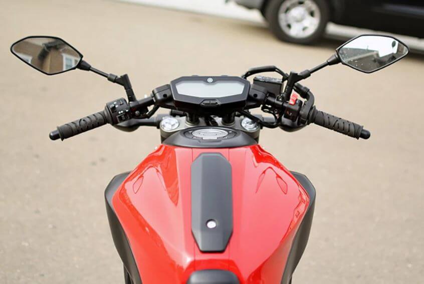 Woodcraft 35mm Eccentric Adjustable Clip-On '18-'20 Yamaha MT-07