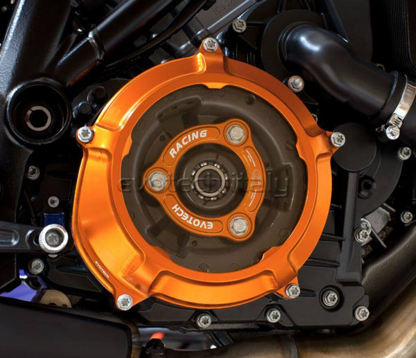 Evotech Italy Clear Clutch Cover & Pressure Plate for KTM