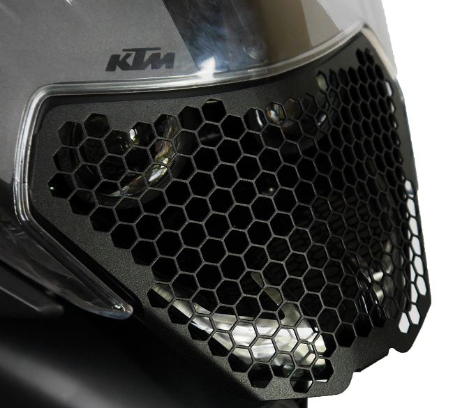 Evotech Performance Head Light Guard for 2014-2015 KTM RC390 / RC200 / RC125 {bun001624]