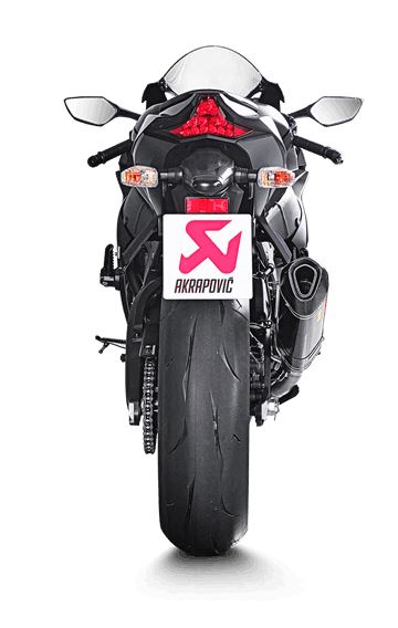 Akrapovic Slip-On Line (Carbon) Exhaust System 2016-2017 Kawasaki