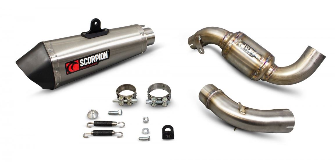 数量限定価格!! Serket Scorpion Taper KTM '13-'16 System Exhaust Slip-On 3/4 パーツ