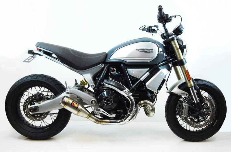 Competition Werkes GP Slip-On Exhaust 18-20 Ducati Scrambler 1100