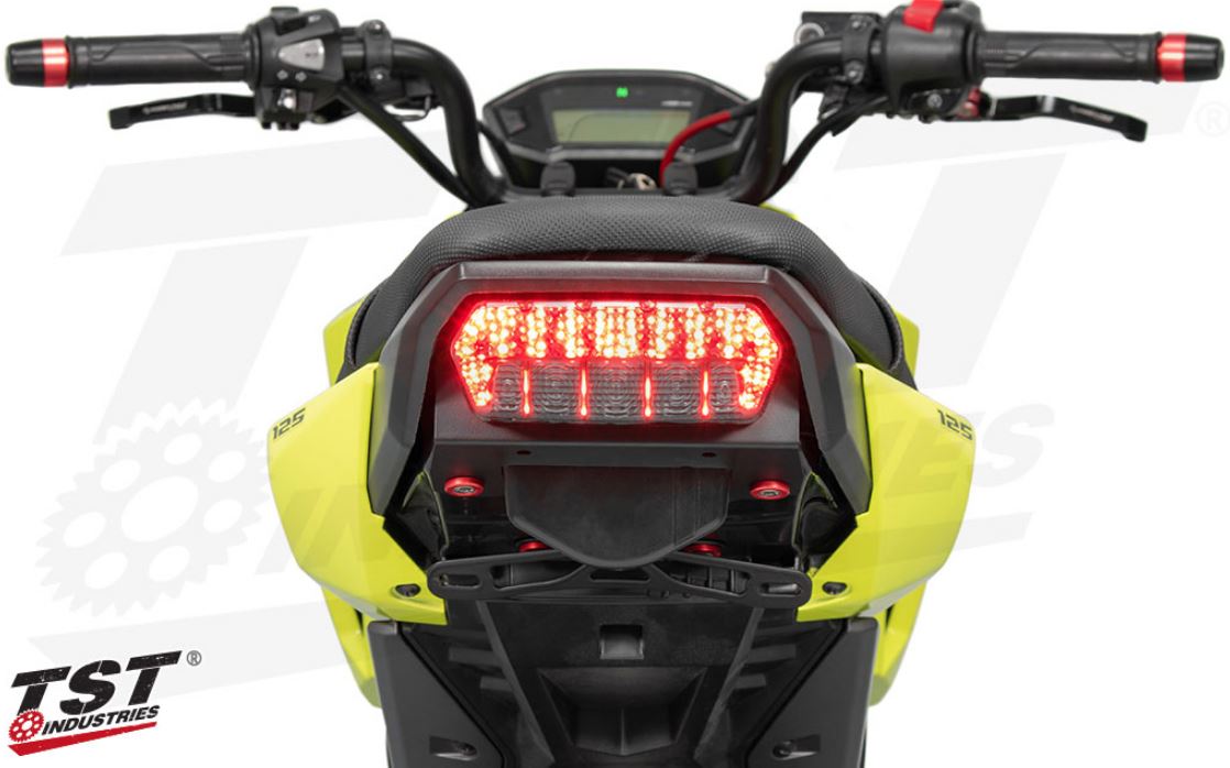 TST Programmable Sequential LED Integrated Tail Light '13-'20 Honda Grom