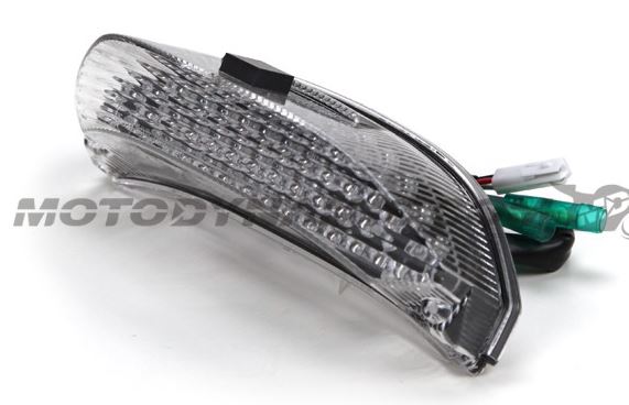 Motodynamic Sequentail LED Tail Light for 2013-2015 Honda CBR600RR - Clear