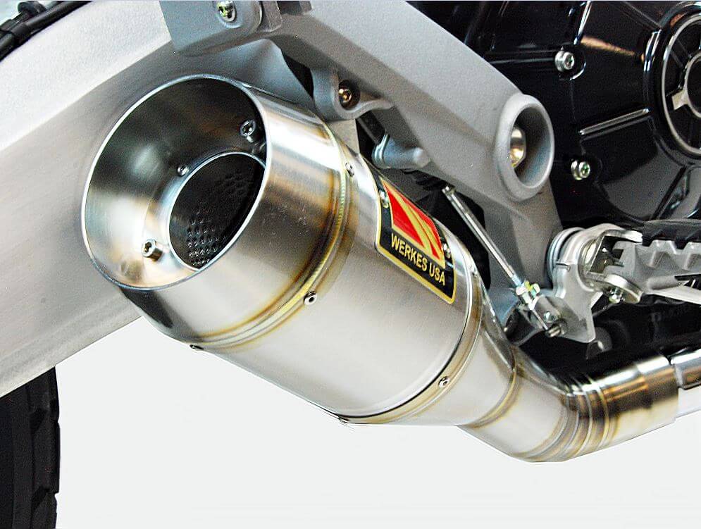 Competition Werkes GP Slip-On Exhaust 18-20 Ducati Scrambler 1100