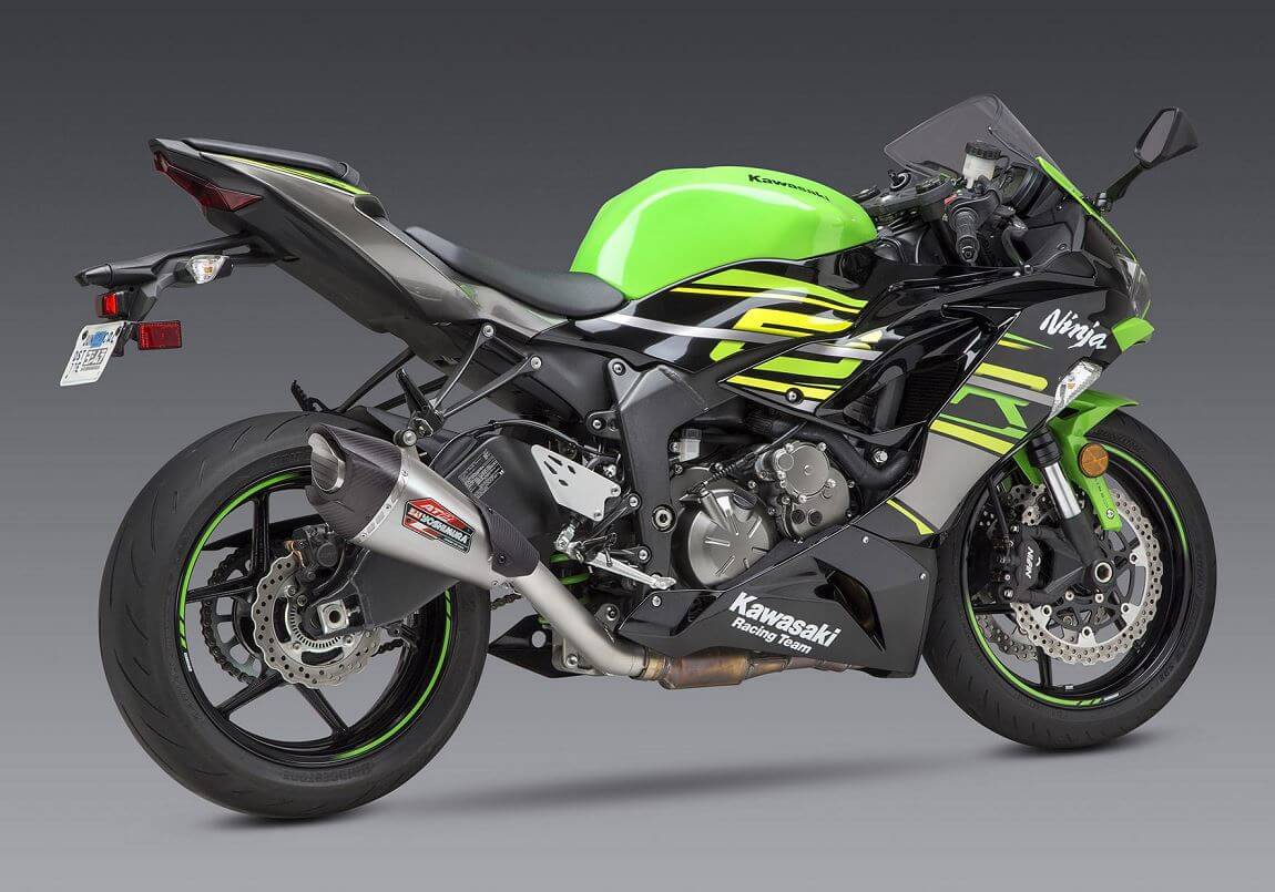 Buy Yoshimura Street AT2 3/4 Slip-On Exhaust '19-'24 Kawasaki ZX-6R