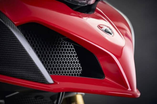 Evotech Performance Radiator + Oil Cooler Guard '15-'17 Ducati Multistrada 1200, '17-'18 Multistrada 950, '18+ Multistrada 1260