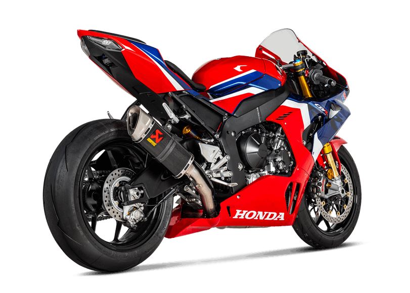 Shop Akrapovic Slip-On Line (Carbon) Exhaust 21-25 Honda CBR1000RR-R