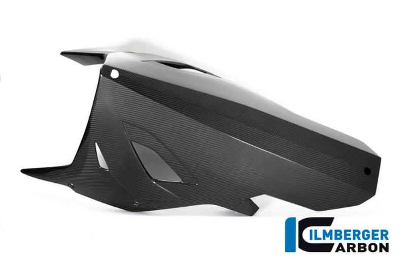 ILMBERGER Carbon Fiber Belly Pan for Full Racing Exhaust '19-'23 BMW S1000RR