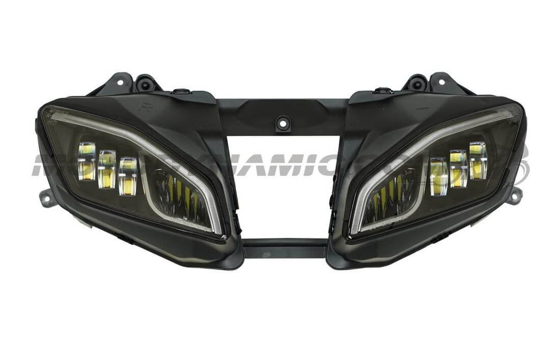 Motodynamic Full LED Projection Head Light Assembly with DRL '08-'16 Yamaha R6