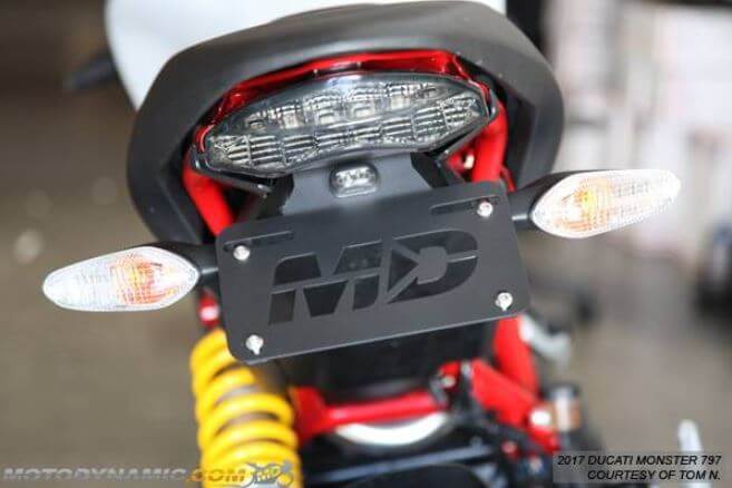 Motodynamic Fender Eliminator 2017-2020 Ducati Monster 797