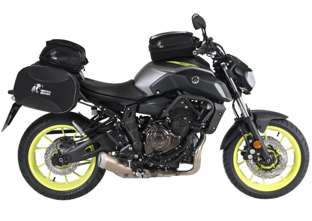Hepco & Becker Engine Guard w.Sliders '18-'20 Yamaha MT-07