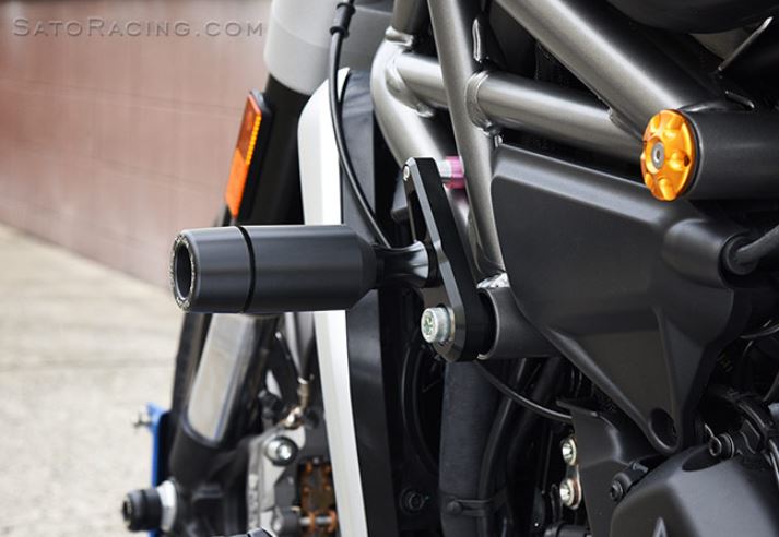 Sato Racing Frame Sliders Ducati 2016+ XDiavel / 2020+ Diavel 1260