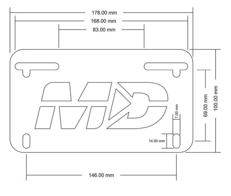 Motodynamic Fender Eliminator Kit '18-'22 Ducati Panigale V2/V4 / '22 Streetfighter V2