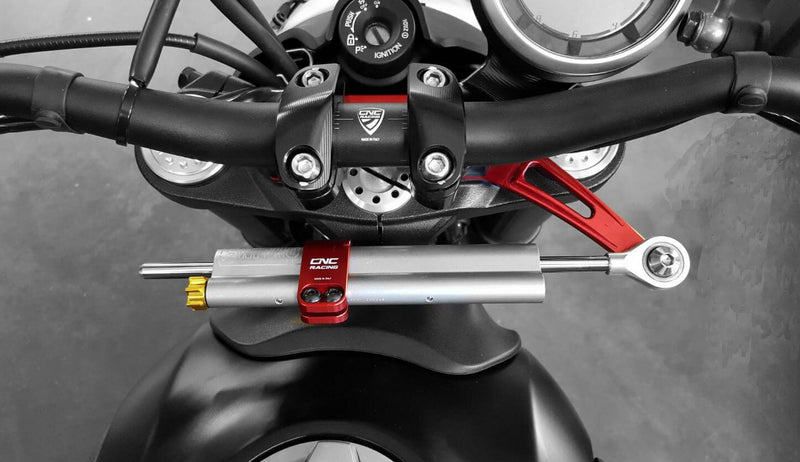 CNC Racing Streering Damper Mouting Kit '15-'20 Ducati Scrambler 800