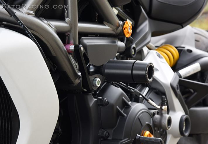 Sato Racing Frame Sliders Ducati 2016+ XDiavel / 2020+ Diavel 1260