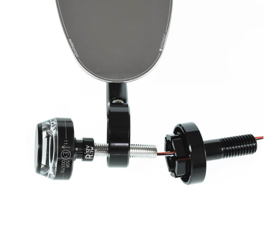 Motogadget m-view Bar End Mirror Adapter for BMW to Mount Disc/Cone | M12 Thread