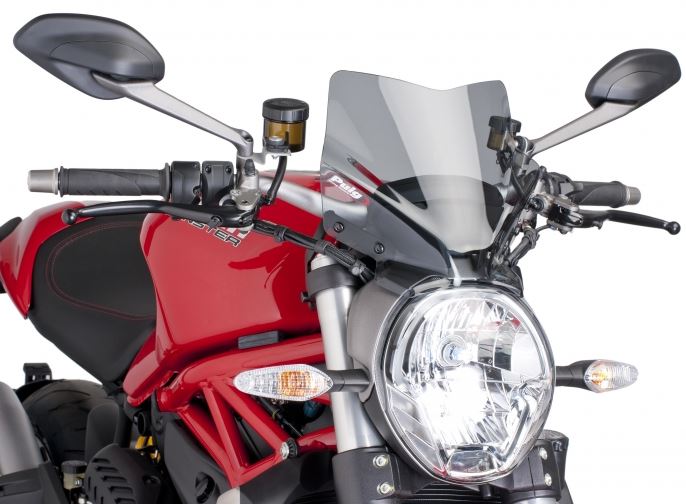 Puig Naked New Generation Windscreen 14-21 Ducati Monster 797/821/1200